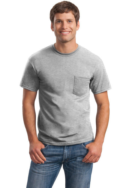 Gildan ® - Ultra Cotton ® 100% US Cotton T-Shirt with Pocket. 2300