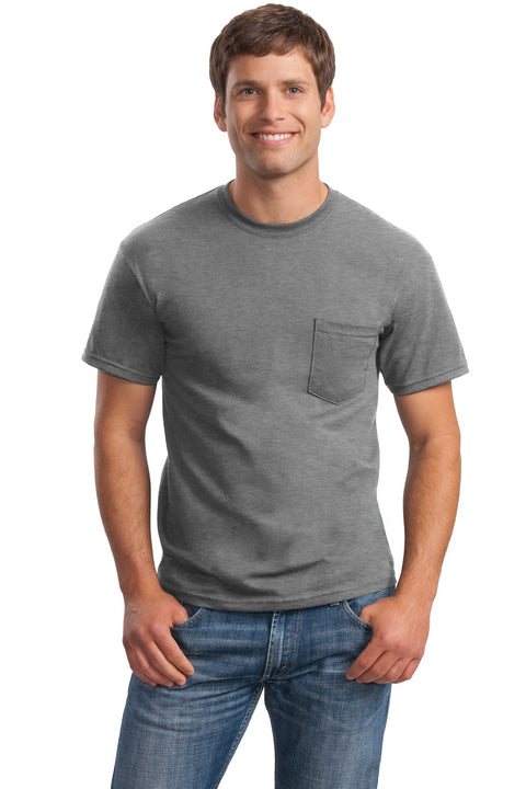Gildan ® - Ultra Cotton ® 100% US Cotton T-Shirt with Pocket. 2300