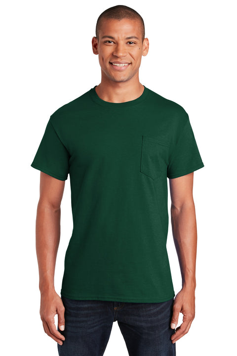 Gildan ® - Ultra Cotton ® 100% US Cotton T-Shirt with Pocket. 2300