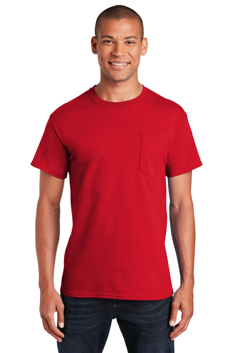 Gildan ® - Ultra Cotton ® 100% US Cotton T-Shirt with Pocket. 2300