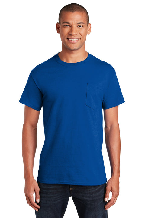 Gildan ® - Ultra Cotton ® 100% US Cotton T-Shirt with Pocket. 2300