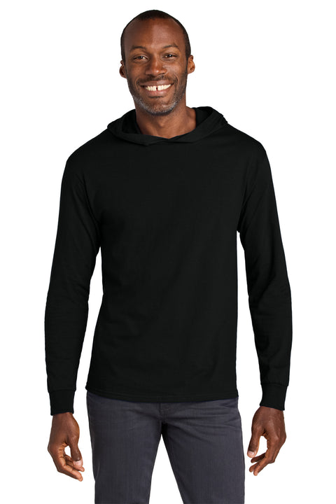 Jerzees Classics ™ Unisex Cotton Long Sleeve Hooded T-Shirt 363LH