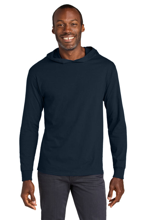 Jerzees Classics ™ Unisex Cotton Long Sleeve Hooded T-Shirt 363LH