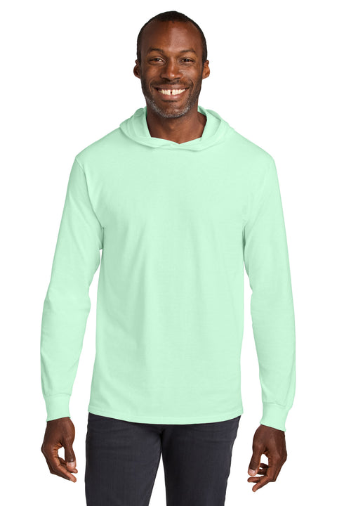 Jerzees Classics ™ Unisex Cotton Long Sleeve Hooded T-Shirt 363LH