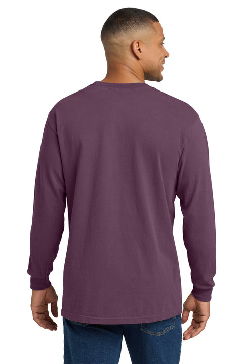 COMFORT COLORS ® Heavyweight Ring Spun Long Sleeve Pocket Tee. 4410