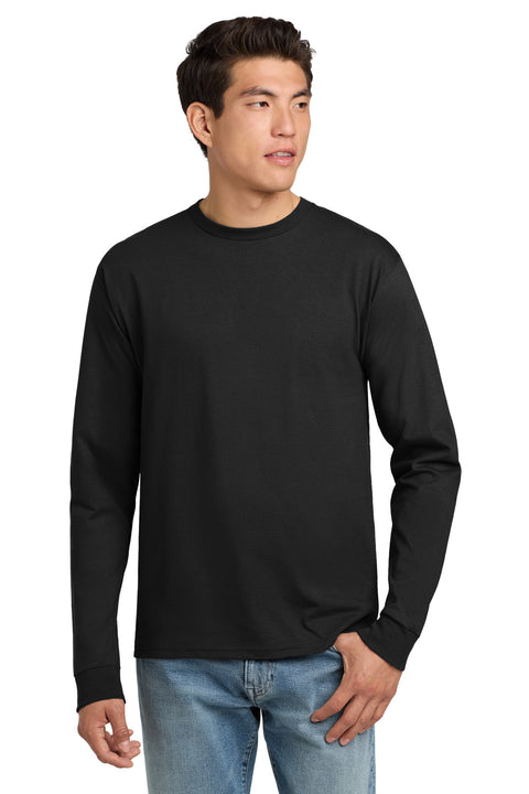 Hanes ® - Authentic 100% Cotton Long Sleeve T-Shirt. 5586