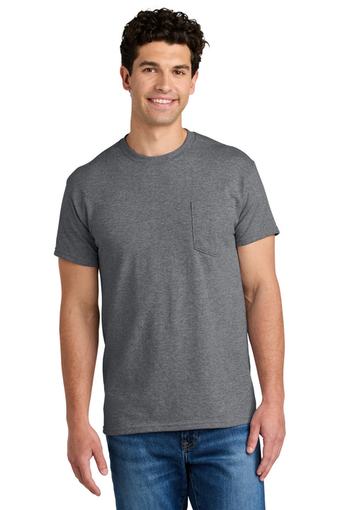 Gildan ® - DryBlend ® 50 Cotton/50 Poly Pocket T-Shirt. 8300