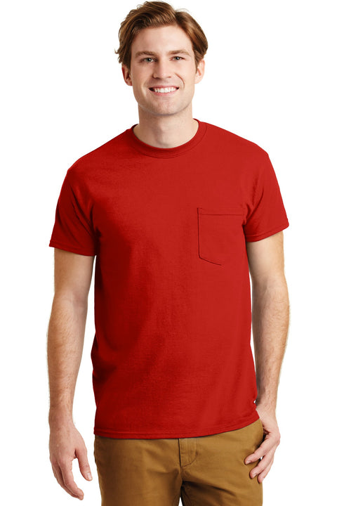 Gildan ® - DryBlend ® 50 Cotton/50 Poly Pocket T-Shirt. 8300