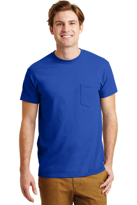 Gildan ® - DryBlend ® 50 Cotton/50 Poly Pocket T-Shirt. 8300