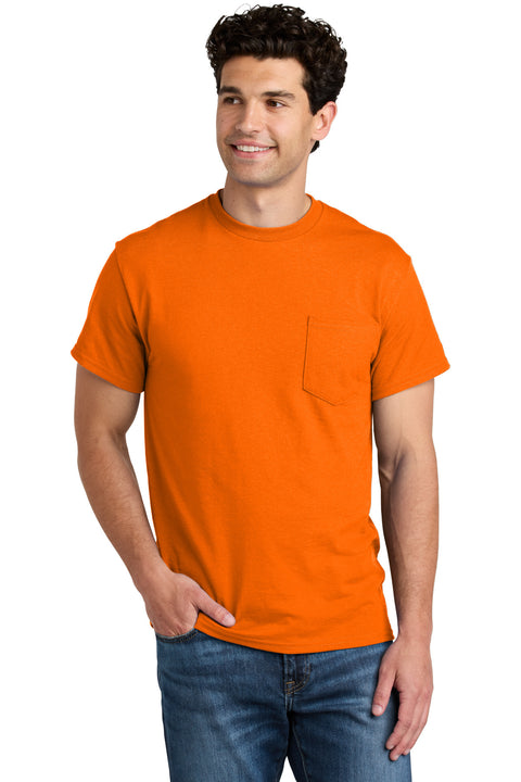 Gildan ® - DryBlend ® 50 Cotton/50 Poly Pocket T-Shirt. 8300