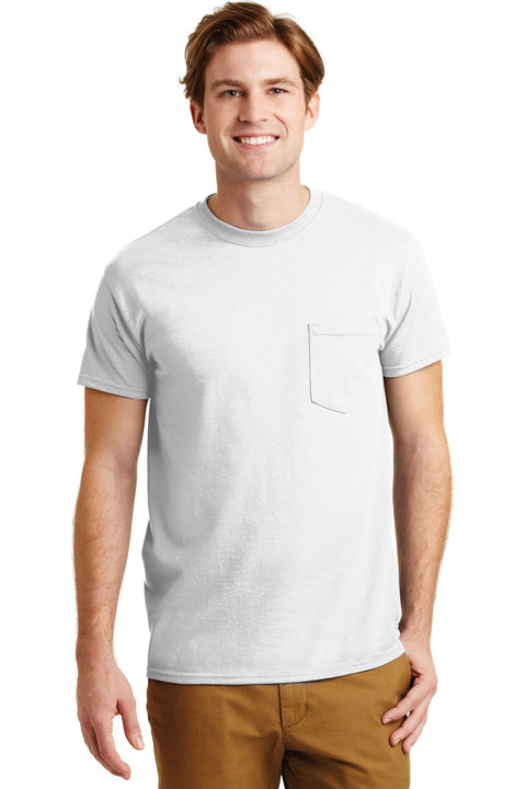 Gildan ® - DryBlend ® 50 Cotton/50 Poly Pocket T-Shirt. 8300