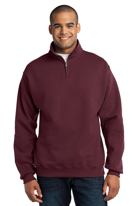 Jerzees ® - NuBlend ® 1/4-Zip Cadet Collar Sweatshirt. 995M