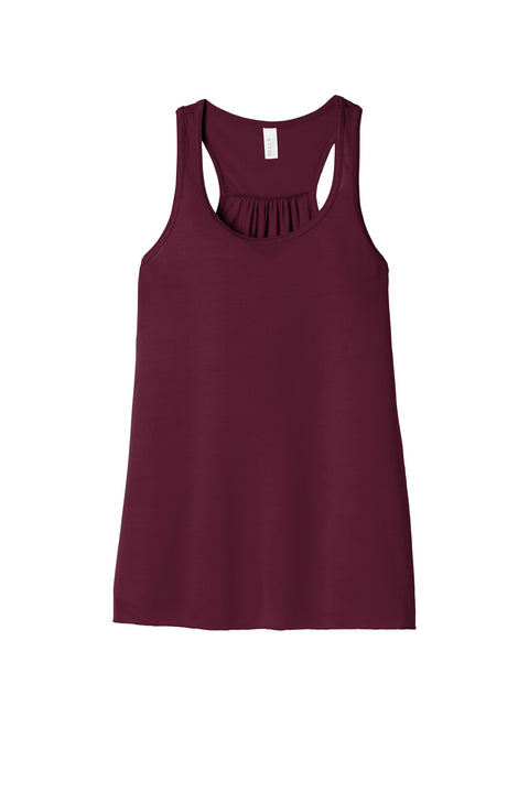 BELLA+CANVAS ® Women's Flowy Racerback Tank. BC8800