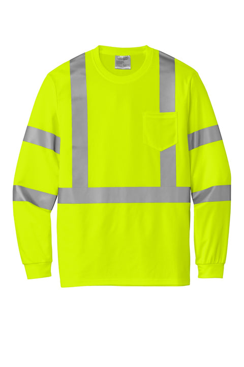 CornerStone ® ANSI 107 Class 3 Mesh Long Sleeve Tee. CS203
