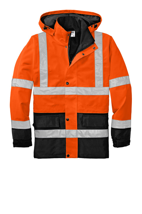 CornerStone® - ANSI 107 Class 3 Waterproof Parka. CSJ24