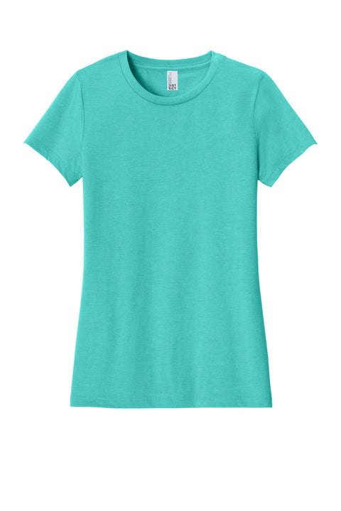 District ® Women's Perfect Blend® CVC Tee. DM108L