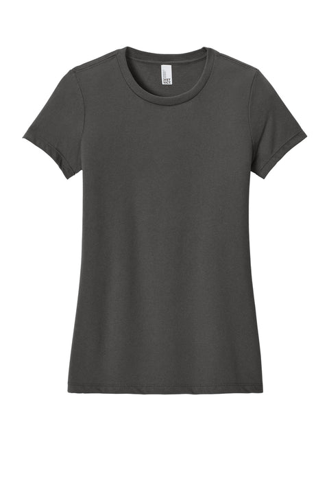 District ® Women's Perfect Blend® CVC Tee. DM108L