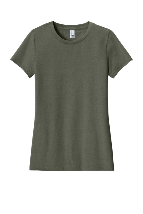 District ® Women's Perfect Blend® CVC Tee. DM108L