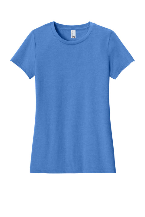 District ® Women's Perfect Blend® CVC Tee. DM108L