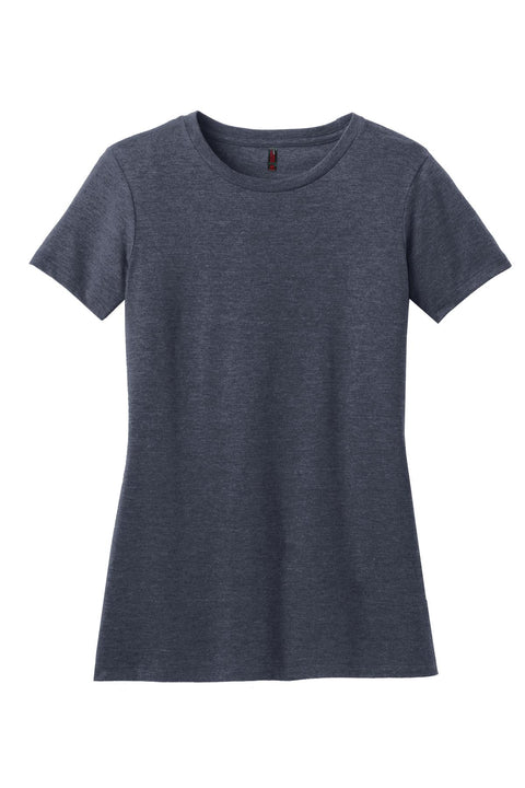 District ® Women's Perfect Blend® CVC Tee. DM108L