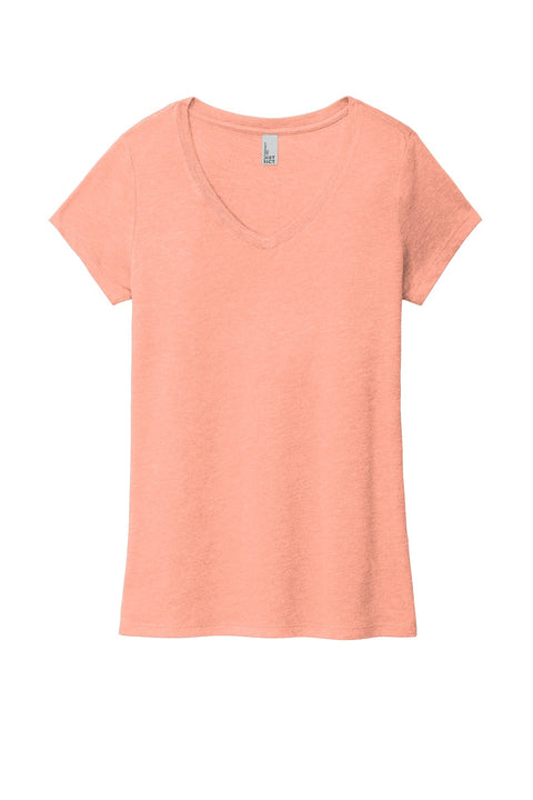 District® Women's Perfect Tri® V-Neck Tee. DM1350L