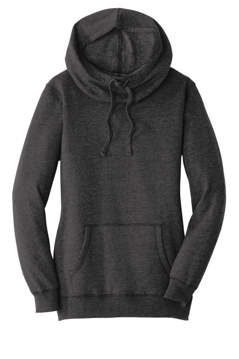 District ® Women's Lightweight Fleece Hoodie. DM493