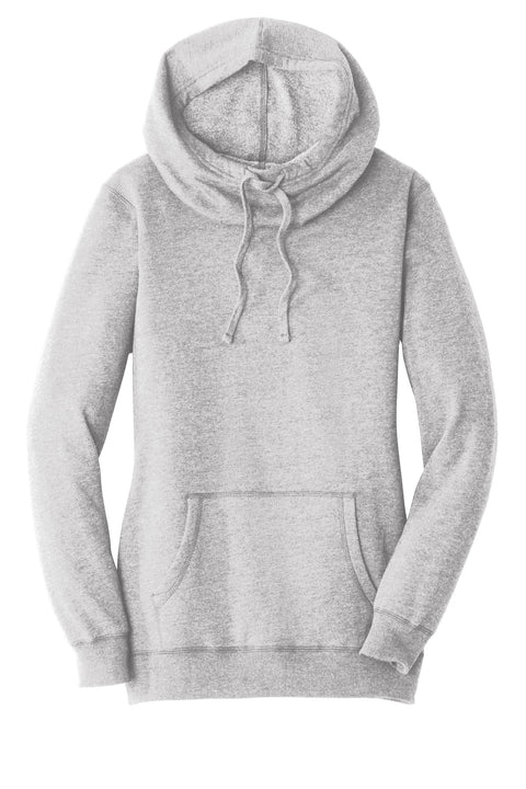 District ® Women's Lightweight Fleece Hoodie. DM493