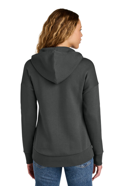 District ® Women's Perfect Weight ® Fleece Drop Shoulder Full-Zip Hoodie DT1104