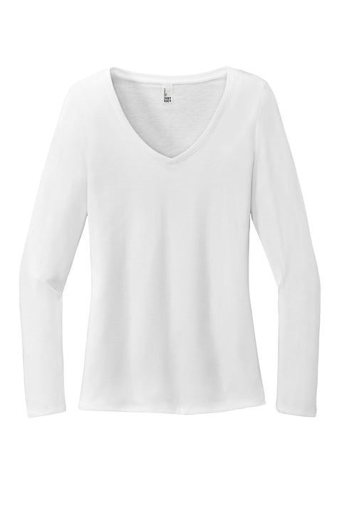 District® Women's Perfect Tri® Long Sleeve V-Neck Tee DT135