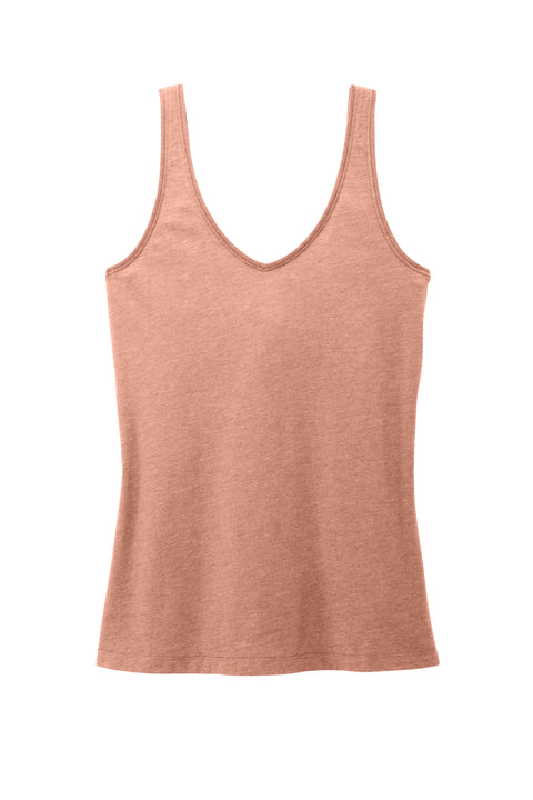 District® Women's Perfect Blend® CVC V-Neck Tank DT154
