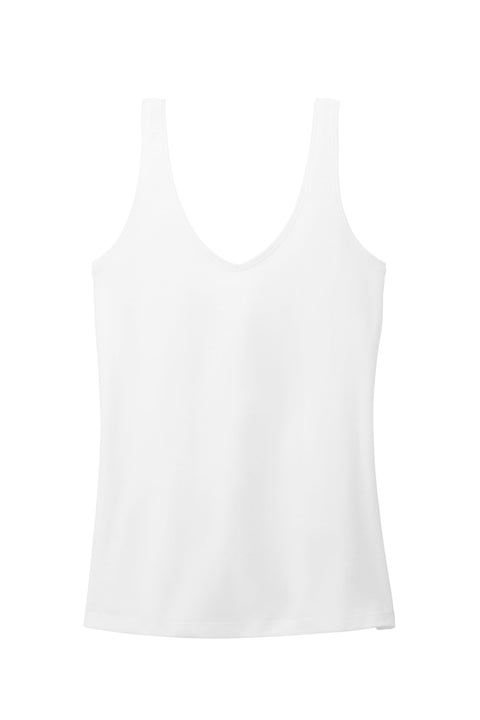 District® Women's Perfect Blend® CVC V-Neck Tank DT154
