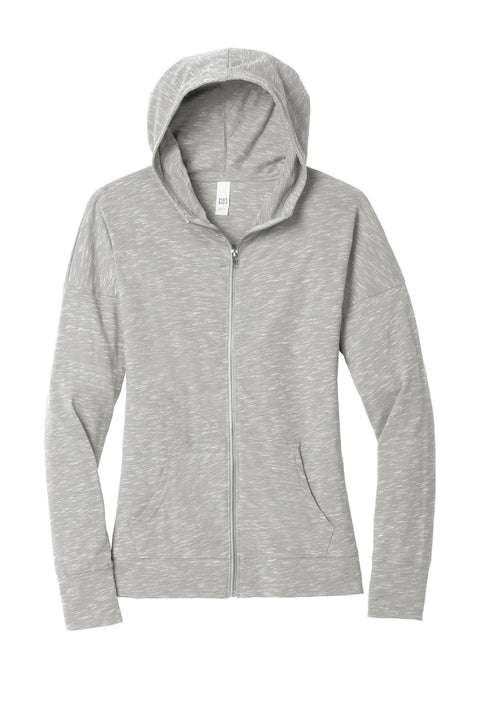 District ® Women's Medal Full-Zip Hoodie. DT665