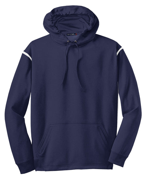 Sport-Tek® Tech Fleece Colorblock Hooded Sweatshirt. F246