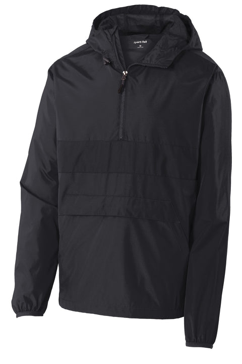 Sport-Tek® Zipped Pocket Anorak. JST65