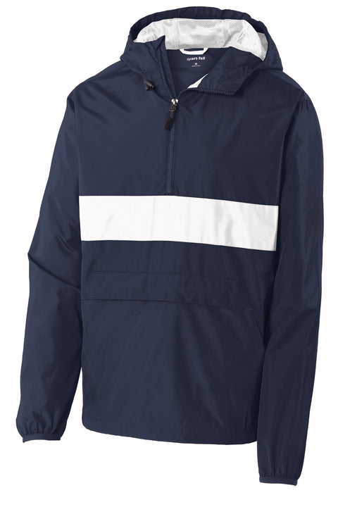 Sport-Tek® Zipped Pocket Anorak. JST65