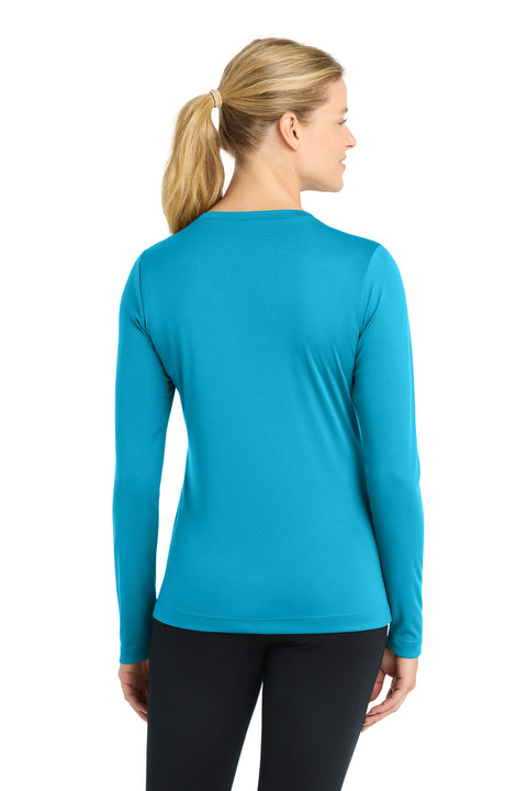 Sport-Tek® Women's Long Sleeve PosiCharge® Competitor™ V-Neck Tee. LST353LS