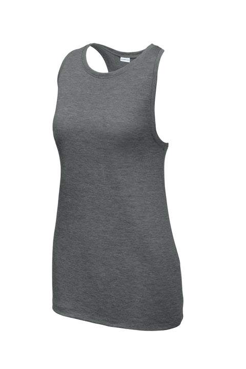 Sport-Tek ® Women's PosiCharge ® Tri-Blend Wicking Tank. LST402
