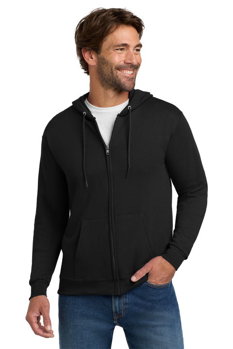 Hanes ® - EcoSmart ® Full-Zip Hooded Sweatshirt. P180