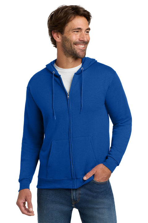 Hanes ® - EcoSmart ® Full-Zip Hooded Sweatshirt. P180