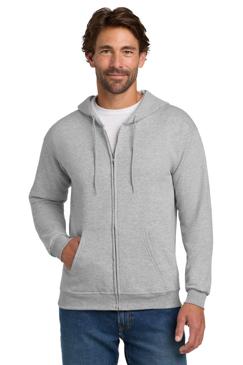 Hanes ® - EcoSmart ® Full-Zip Hooded Sweatshirt. P180