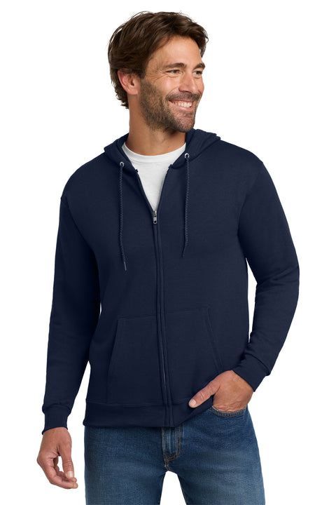 Hanes ® - EcoSmart ® Full-Zip Hooded Sweatshirt. P180