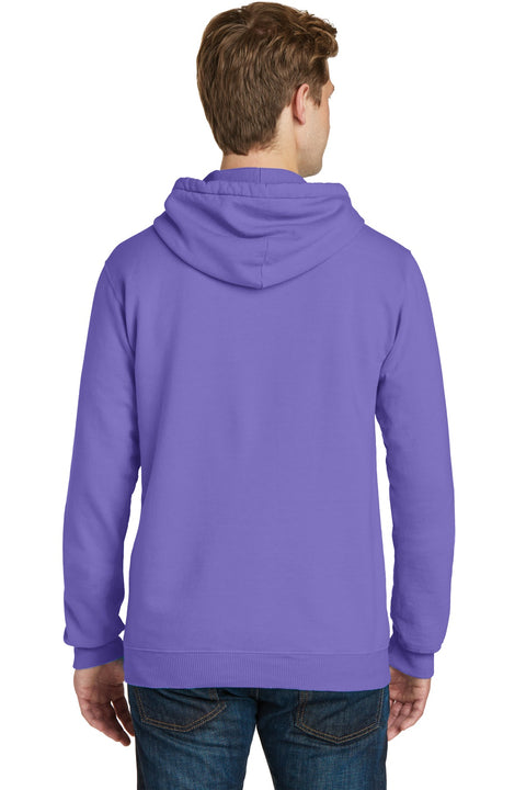 Port & Co™ Beach Wash® Garment-Dyed Pullover Hooded Sweatshirt. PC098H