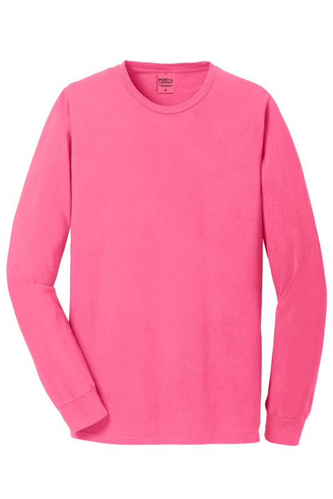 Port & Co™ Beach Wash® Garment-Dyed Long Sleeve Tee PC099LS