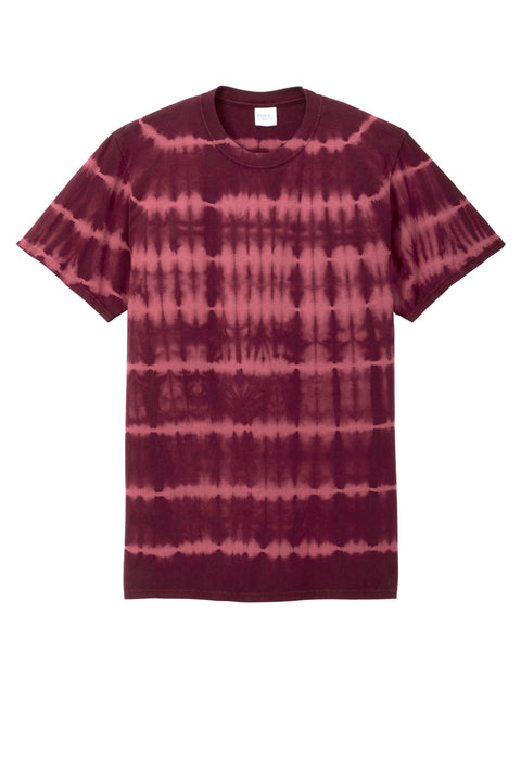 Port & Co™ Allover Stripe Tie-Dye Tee PC142