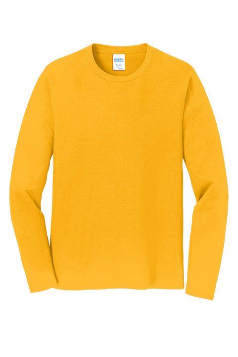 Port & Co™ Long Sleeve Fan Favorite Tee. PC450LS