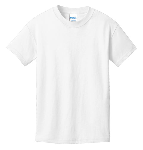 Port & Co™ Youth Core Cotton Tee. PC54Y
