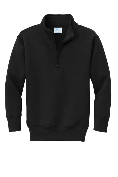 Port & Co™ Youth Core Fleece 1/4-Zip Pullover Sweatshirt PC78YQ