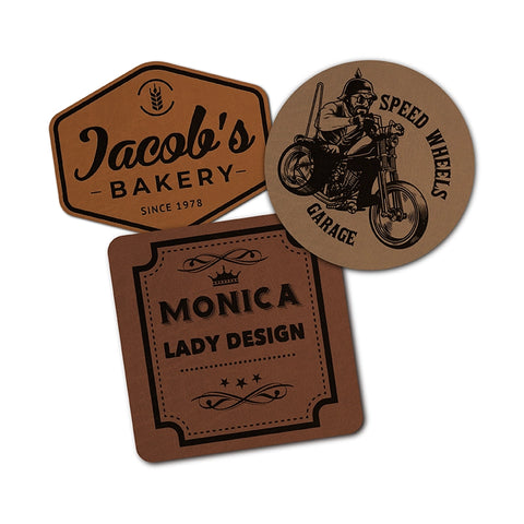 Faux Leather Patches
