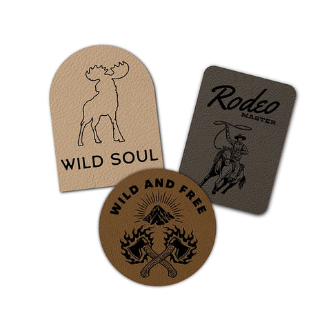 Genuine Leather Patches