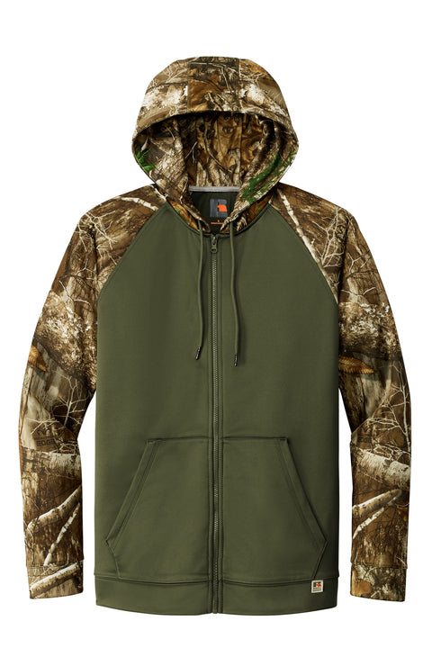 Russell Outdoors™ Realtree® Performance Colorblock Full-Zip Hoodie RU452